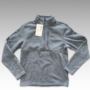 Marmot men’s Gray Quarter Zip Pullover size Medium - NWT